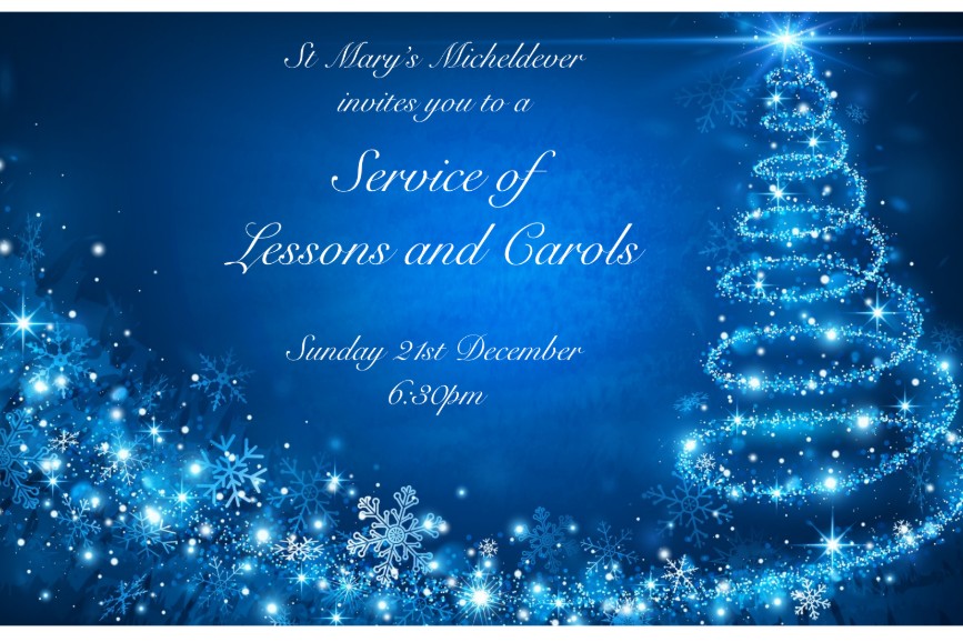 CArols by Candlelight, St Mary's, Micheldever