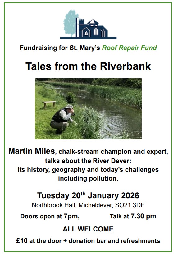 Martin Miles - fundraising talk 20th January 2026