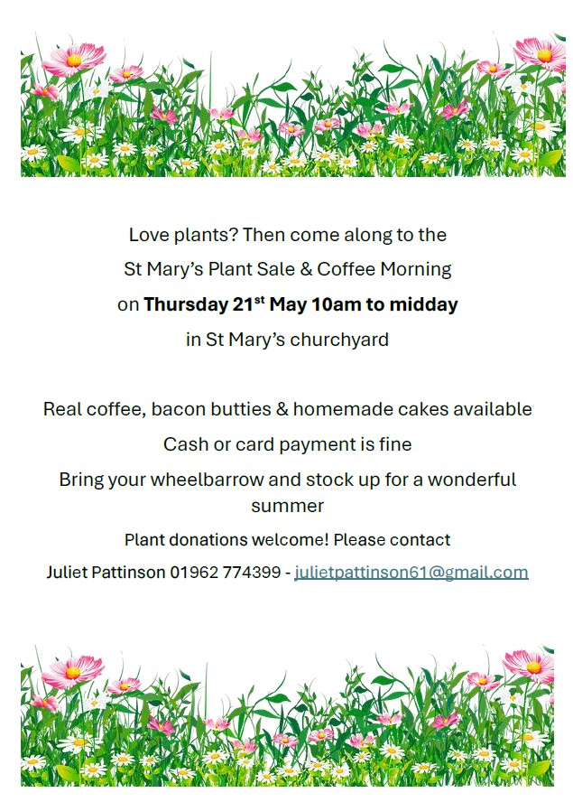 St Mary's Plant Sale 2026